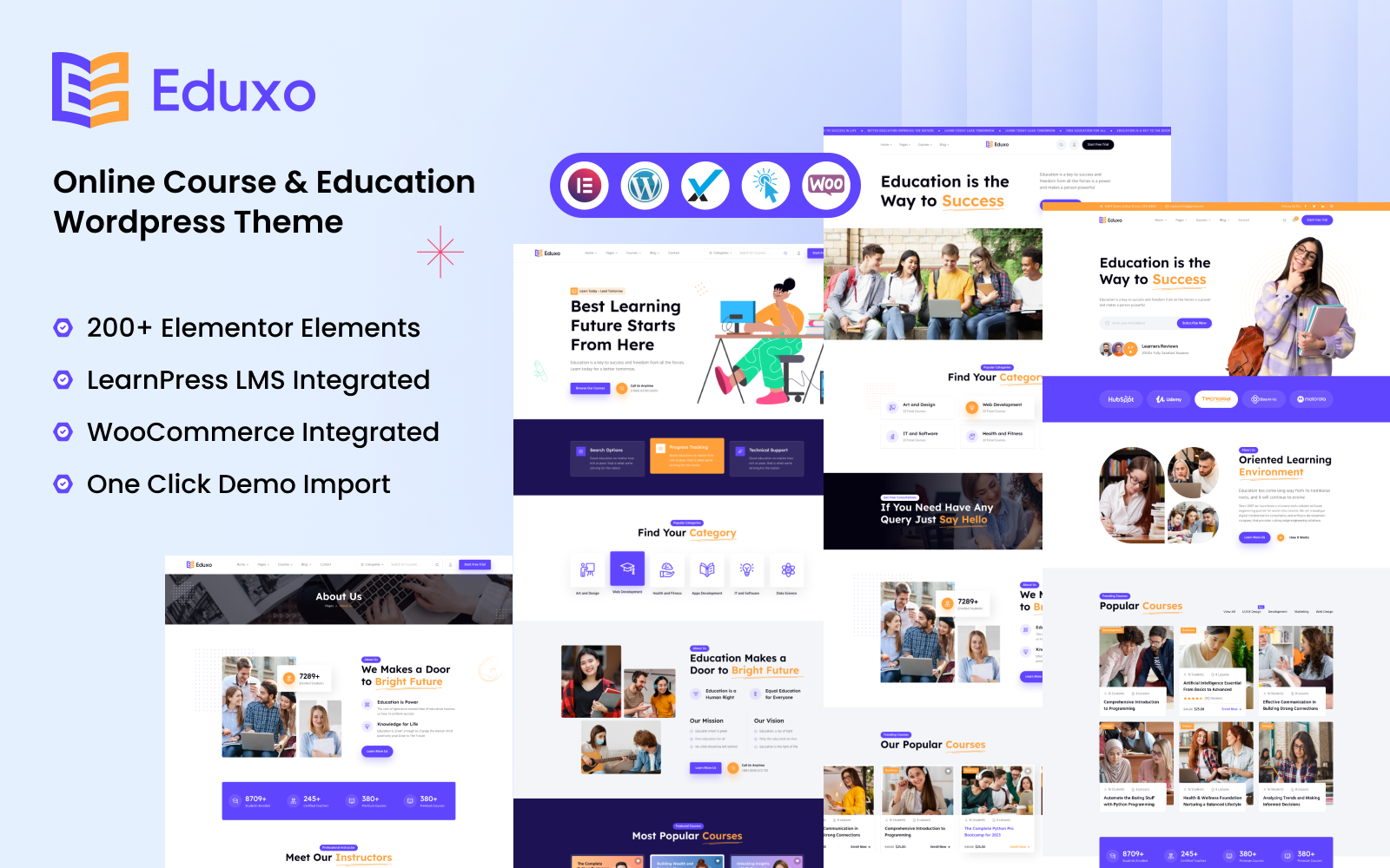 Eduxo Education WordPress Theme