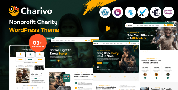 Charivo Charity WordPress Theme
