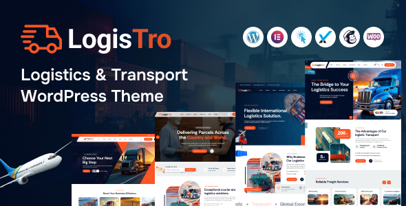 Logistgro Transportation & Logistics WordPress Theme